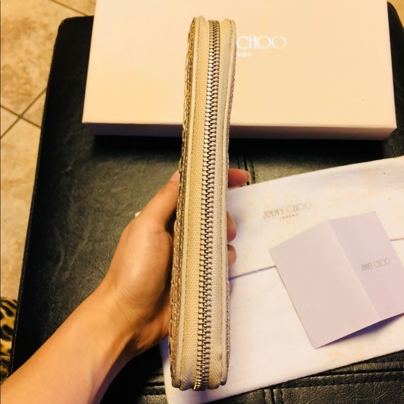 Authentic Jimmy Choo Long Zippy Wallet - Picture 5 of 8